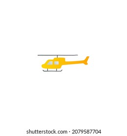 army helicopter icon, military helicopter symbol in gradient color, isolated on white 