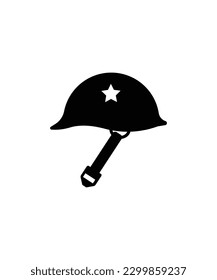 army helmet icon, vector best flat icon.