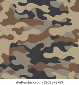 
Army hunting camouflage military seamless modern pattern