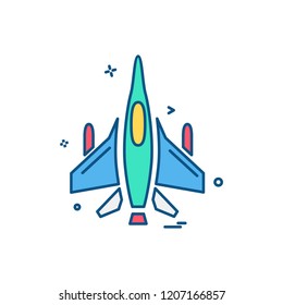 Army icon design vector