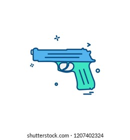 Army icon design vector