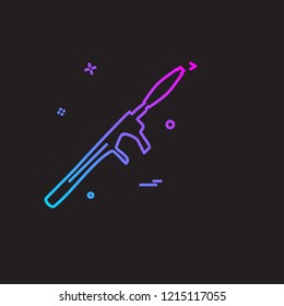 Army icon design vector
