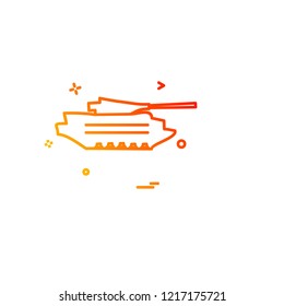Army icon design vector