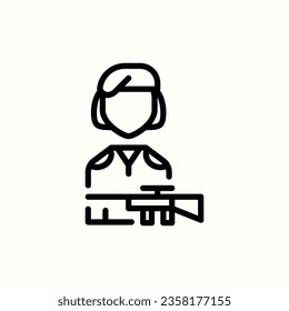 army icon, isolated icon in light background, perfect for website, blog, logo, graphic design, social media, UI, mobile app
