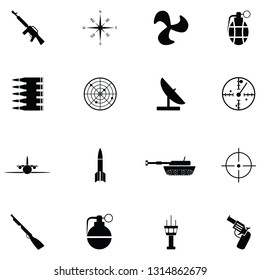 army icon set