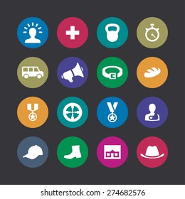 army icons universal set for web and mobile