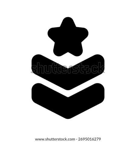 Army Insignia Icon Vector Symbol Design Illustration