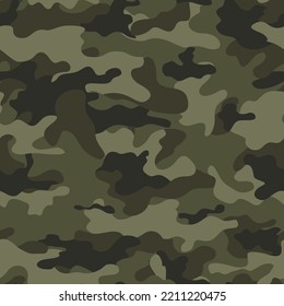 army khaki pattern vector background seamless print disguise