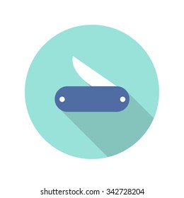 army knife icon. vector ilustration