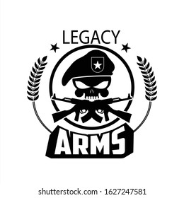 Army Legacy Logo Emblem Vector Stock Vector (Royalty Free) 1627247581 ...