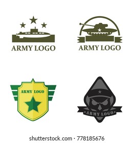 Army Logo Design Vector Stock Vector (Royalty Free) 778185676 ...