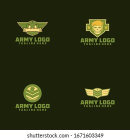 Army Logo Design Vector Template
