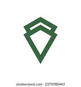 Army logo symbol vector illustration template