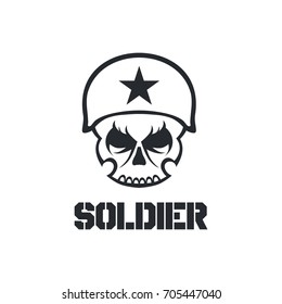 Army logo template. Military logo concept