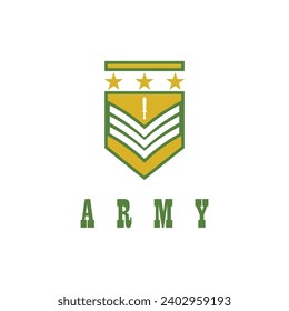 Army logo vector military template symbol design