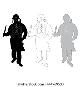 army man target