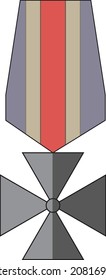An army medal cross for bravery 