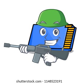 Army memory card character cartoon