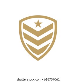Army and military logo vector