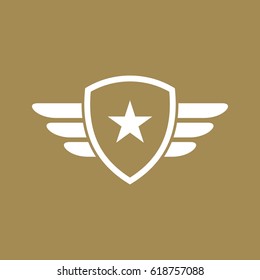Army and military logo vector