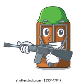 Army mousetrap in the a character shape