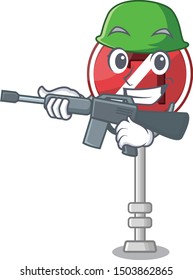 Army no left turn on the mascot