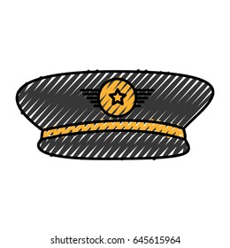 army officer hat icon