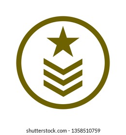 army related emblem image vector illustration design