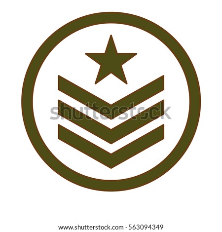 army related  emblem image vector illustration design