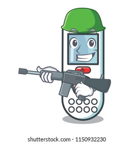 Army remote control character cartoon
