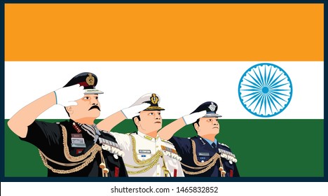 Army salutes on Independence Day