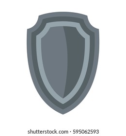 Army shield icon isolated on white background vector illustration