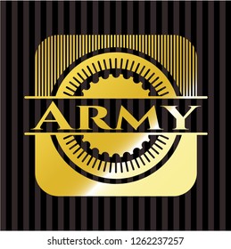 Army shiny badge