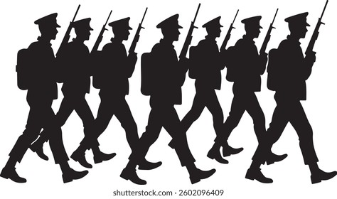 Army Silhouette Vector Pack - Military Soldier Graphics for Design Projects"

Military Silhouette Vector Bundle - Soldier, War, and Combat Graphics"
