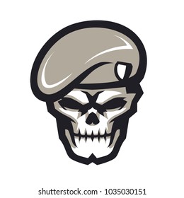 Army Skull E Sport Logo