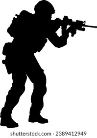 Army Soldier Digital EPs Vector graphics File