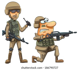 Soldados del ejército