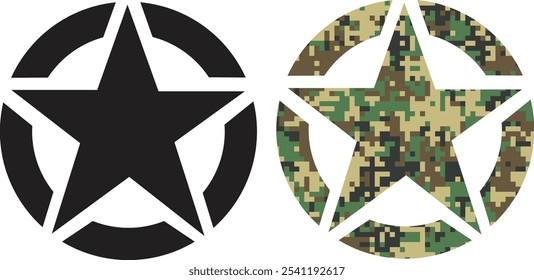 Army Star, Camouflage, U.S. Army, Military Star, Army Badge,
Army Veteran, Veteran, Patriotic, Veterans Day, Heroes, Honor, Memorial Day, Independence Day, Vector, Silhouette, Logo