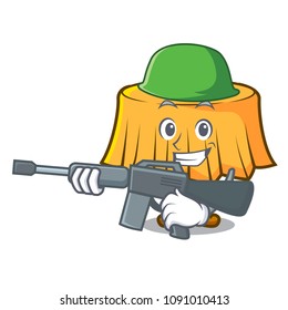 Army table cloth character cartoon