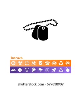 Army Tags Icon