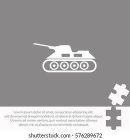 Army tank  icon Vector design.