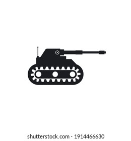 Army Tank Icon Vector Illustration Design Template Web