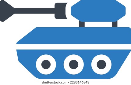 army tanker vector illustration on a transparent background.Premium quality symbols.Glyphs vector icons for concept and graphic design.