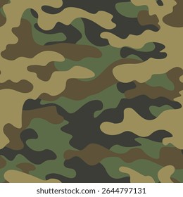 army texture camouflage classic military pattern urban seamless print for clothes