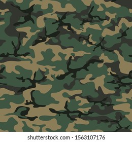 
Army texture camouflage seamless pattern.Military Green .Print .Modern vector design.