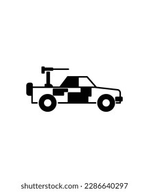army truck icon,vector best flat icon.