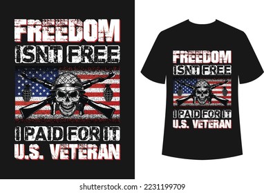 Army t-shirt design for all types of commercial use and also the file is easily editable. The design is best for t-shirt businesses and personal use.