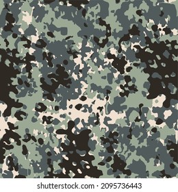 diseño uniforme del ejército de camuflaje sin fisuras