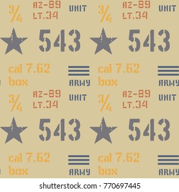 Army unit abstract military pattern, realistic design for print and media.