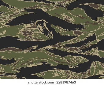 
Army vector camouflage background, seamless fabric texture, modern military pattern on textile